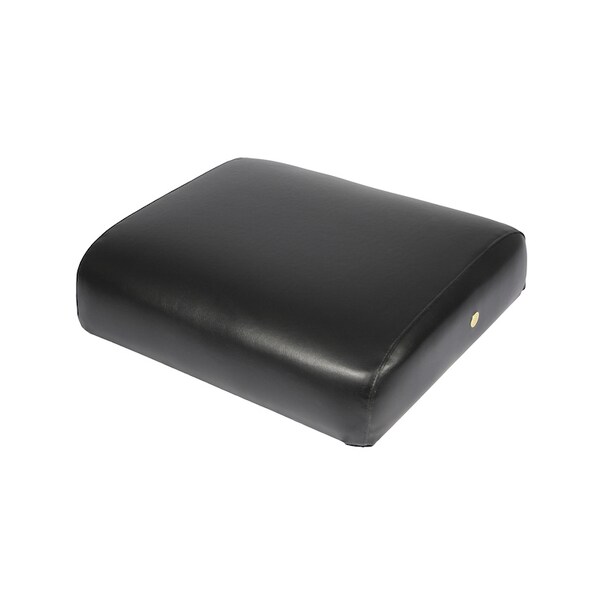 Bottom Cushion, Wood Base, 18 x 16, BLK 16" x18" x4"